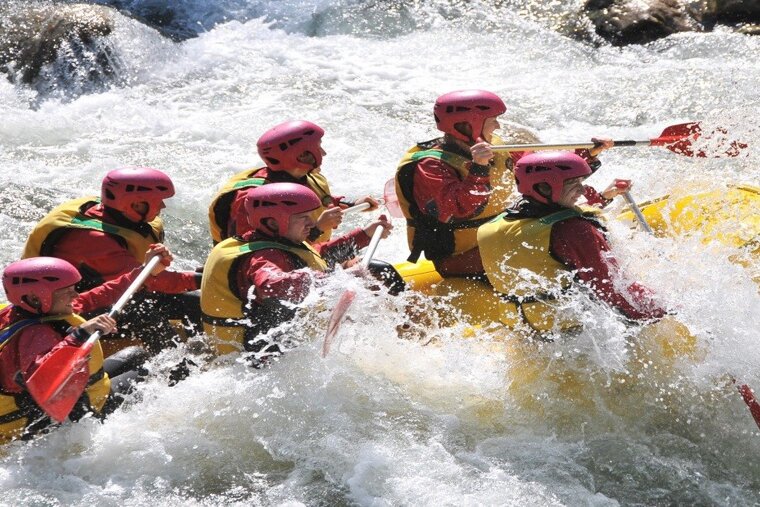Yellow Rafting, Chamonix